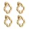 Modern Zinc Alloy Cabinet Knobs Set Decorative Drawer Pulls & Door Handles with Screws