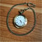 Vintage Pocket Watch Necklace Quartz Pendant Classic Antique Style Gift For Men Women 1