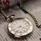 Vintage Pocket Watch Necklace Quartz Pendant Classic Antique Style Gift For Men Women 2