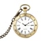 Vintage Pocket Watch Necklace Quartz Pendant Classic Antique Style Gift For Men Women 3