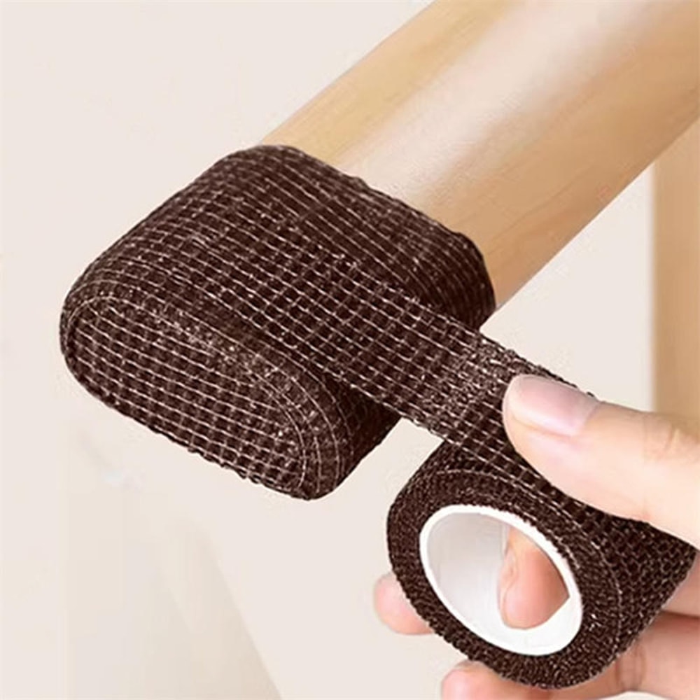 SilentShield Furniture Leg Protectors Non Slip Chair Leg Tape For Hardwood Floors 3