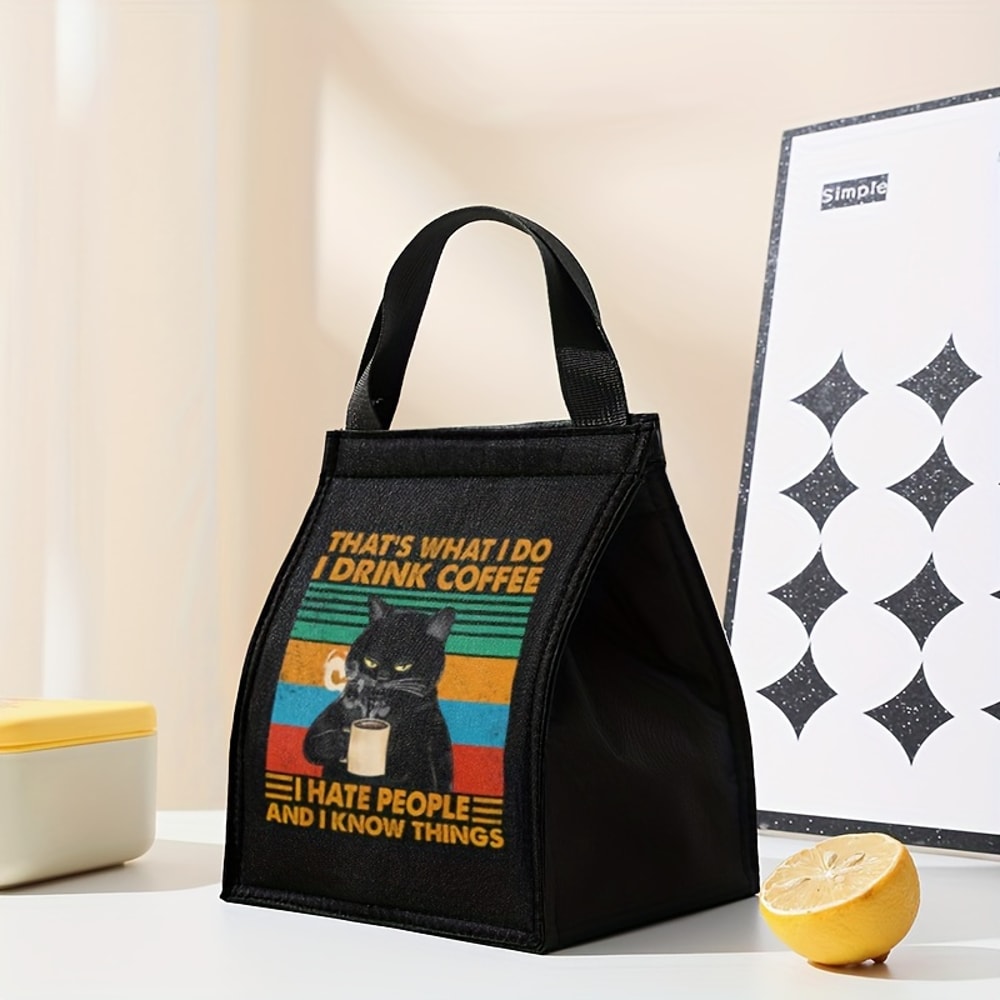 Large Capacity Insulated Lunch Bag Waterproof Thermal Bento Bag for Fresh Meals On the Go