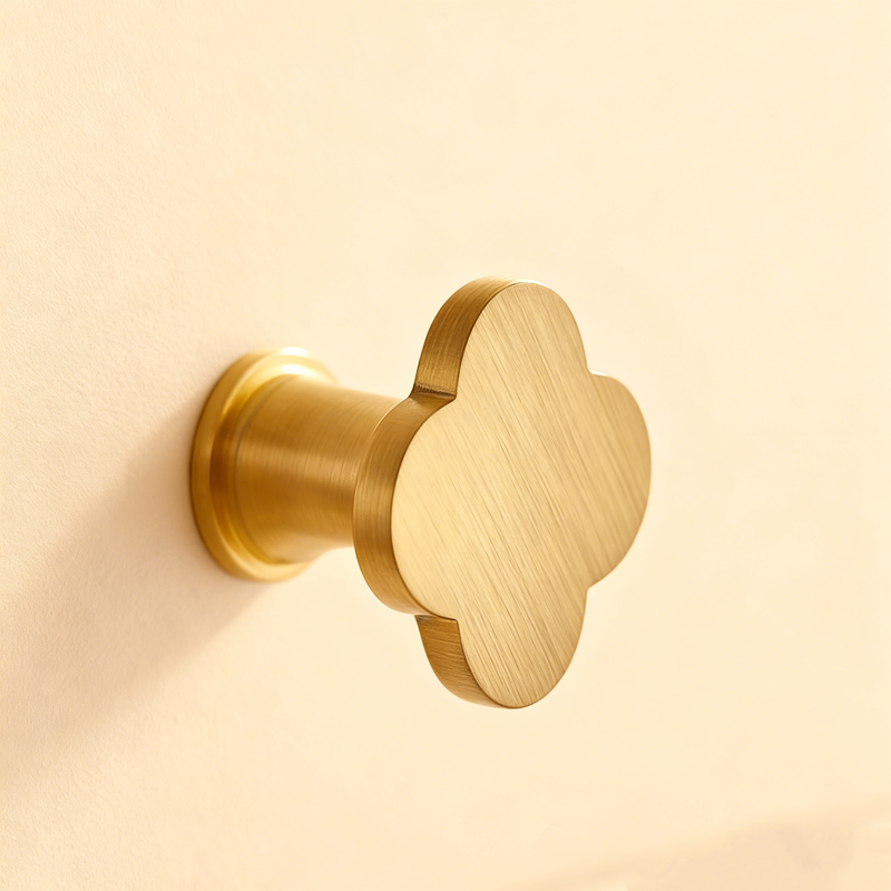 Brushed Brass Cabinet Knobs Modern Drawer Pulls For Kitchen Cabinets And Furniture 0