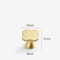 Brushed Brass Cabinet Knobs Modern Drawer Pulls For Kitchen Cabinets And Furniture 3