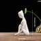 Ceramic Yoga Pose Figurine Abstract Sculpture Zen Home Decor