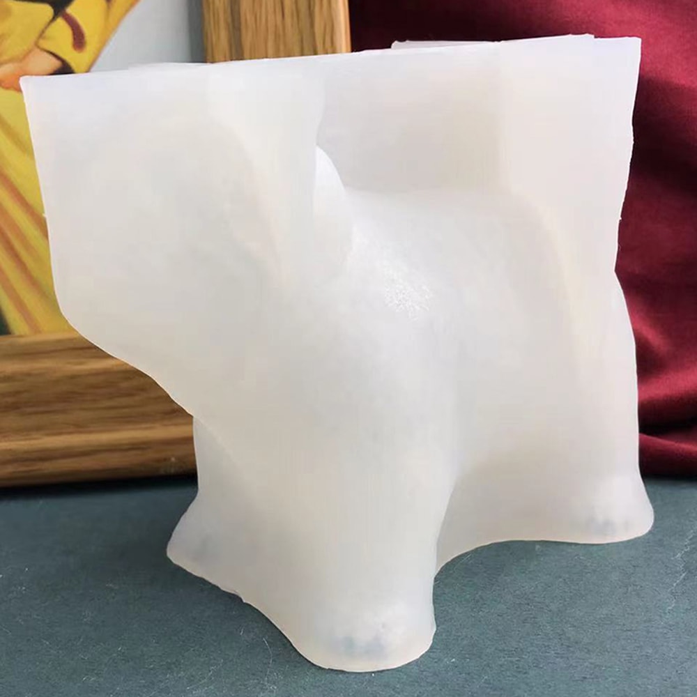 English Bulldog Silicone Mold For DIY Candle Soap Resin Casting 3