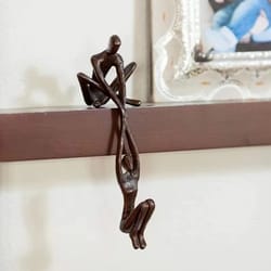 romantic dancing couple sculpture resin decor for home and gifts