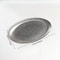 Retro Stainless Steel Serving Tray Oval Sushi Snack Plate Industrial Style Tableware 3