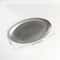 Retro Stainless Steel Serving Tray Oval Sushi Snack Plate Industrial Style Tableware 6
