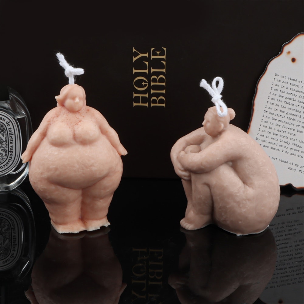 Artistic Female Body Silicone Mold For Candle Soap And DIY Crafts 1