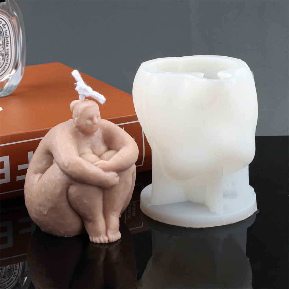 Artistic Female Body Silicone Mold For Candle Soap And DIY Crafts 3