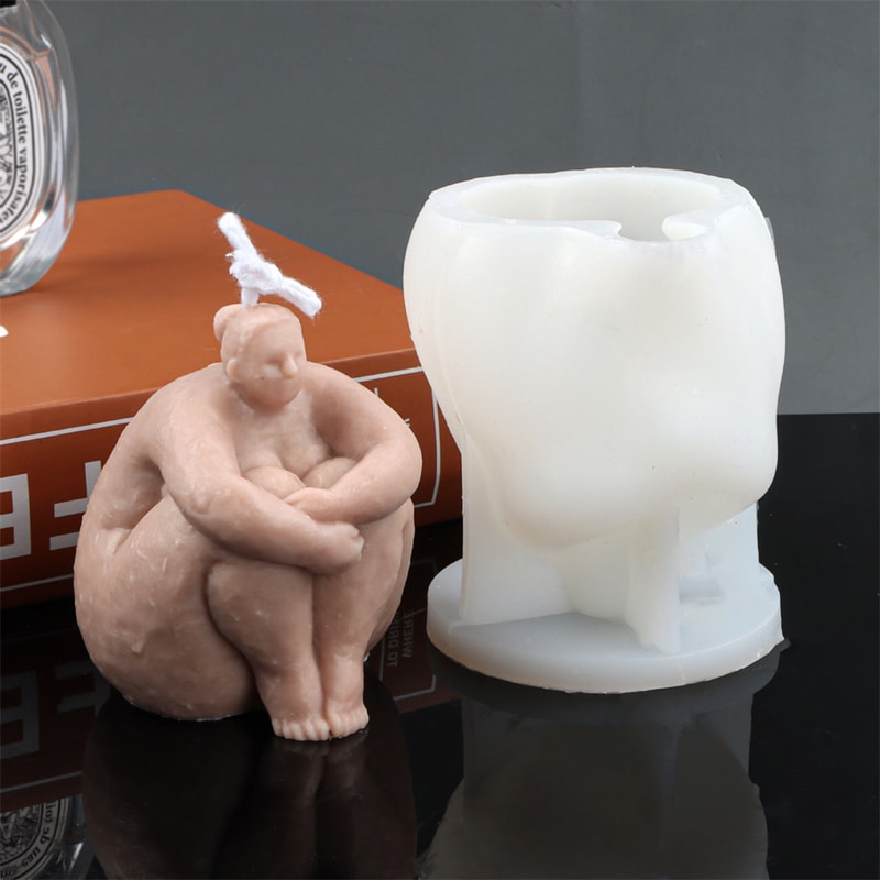 Artistic Female Body Silicone Mold For Candle Soap And DIY Crafts 3