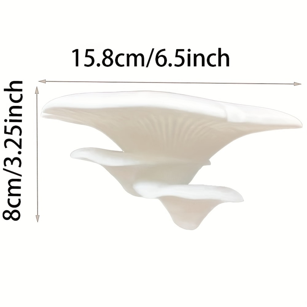 Mushroom Wall Shelf Cute Printed Decorative Storage Rack For Home Decor 2