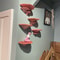Mushroom Wall Shelf Cute Printed Decorative Storage Rack For Home Decor 4