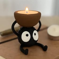 briquette style tea light candle holder decorative modern candle holder for cozy home decor