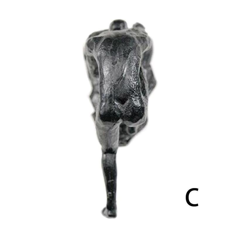 Modern rock climber wall decor resin sculpture for home and office inspiration