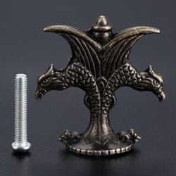 vintage bronze cabinet knob antique drawer pull decorative jewelry box handle