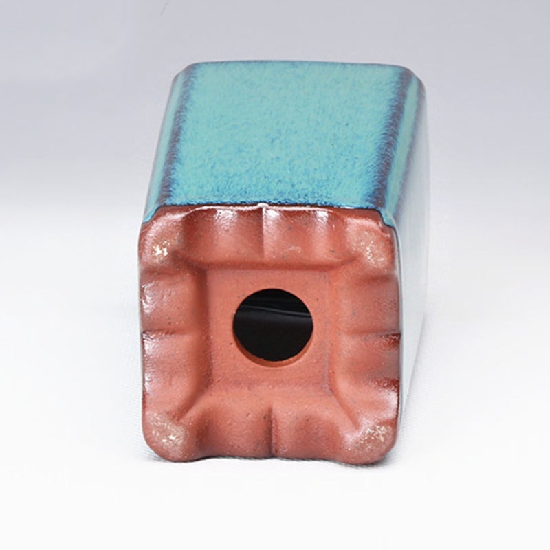 Handcrafted Ceramic Succulent Planter Tall Vase With Drainage Hole For Indoor Outdoor Decor 5