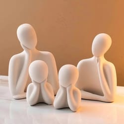 abstract human figure candle mold set for diy resin art and home decor