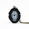 Vintage Bronze Quartz Pocket Watch With Chain Classic Elegant Timepiece 2