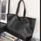 Large Capacity PU Leather Shoulder Tote Bag For Women Commuter Handbag 4