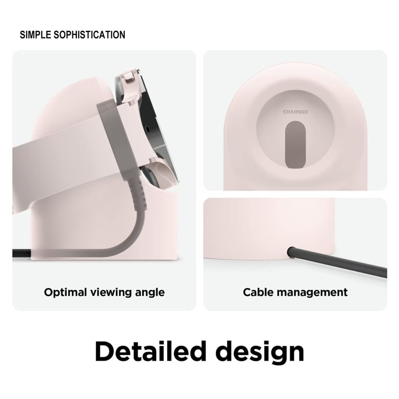 Silicone Charger Stand For Samsung Galaxy Watch Charging Dock Holder 2