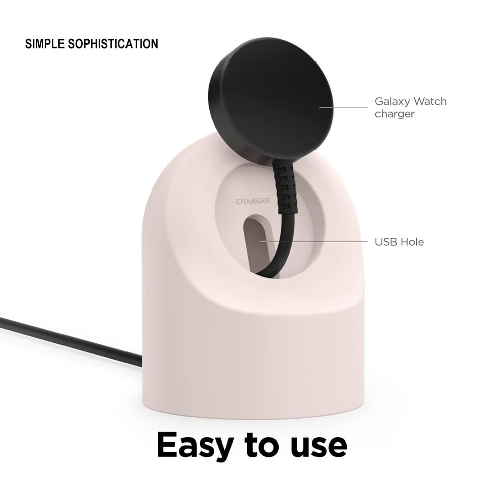 Silicone Charger Stand For Samsung Galaxy Watch Charging Dock Holder 4