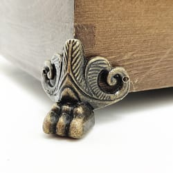 vintage bronze corner protectors for furniture boxes durable metal corner protectors set with screws