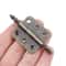 Antique Bronze Decorative Cabinet Hinges With Screws For Jewelry Boxes And Furniture 1