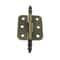 Antique Bronze Decorative Cabinet Hinges With Screws For Jewelry Boxes And Furniture 3