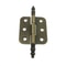 Antique Bronze Decorative Cabinet Hinges With Screws For Jewelry Boxes And Furniture 3