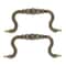 Vintage Arch Bronze Cabinet Handles Set Antique Drawer Pulls For Kitchen Cupboards Furniture 0