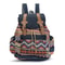 Canvas Printed Backpack for Women Teen Girls Boho Travel School Bag Denim Rucksack
