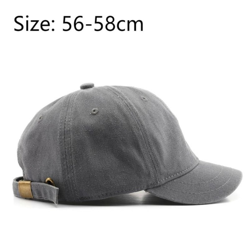 Vintage Washed Cotton Dad Hat Adjustable Unisex Baseball Cap Everyday Casual Fit 3