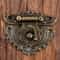 Antique Bronze Decorative Box Latch Set With Hinges For Jewelry Wooden Storage Boxes 3