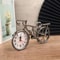 Vintage Bicycle Table Alarm Clock Decorative Desk Clock With Arabic Numerals For Home Decor 2