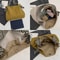 Corduroy Velvet Handbag With Wide Strap Casual Women Shoulder Bag 1