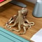 Vintage Brass Octopus Statue Retro Tea Pet Collectible Decor 1