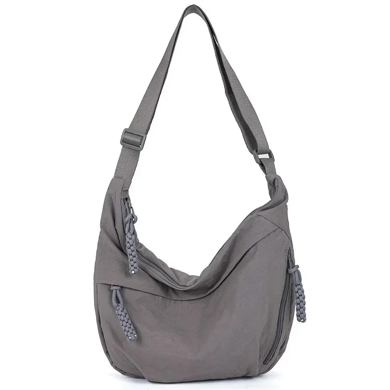 Large Capacity Soft Hobo Shoulder Bag For Women Casual Crossbody Tote 5