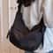 Nylon Crossbody Hobo Bag Large Capacity Lightweight Shoulder Tote For Everyday Use 1