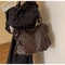 Large Capacity Soft Leather Hobo Handbag Stylish Tote Bag For Women Everyday Shoulder Purse 4