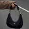 Retro Crescent Nylon Shoulder Bag For Women YK Underarm Bag Soft Hobo Purse 5