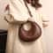 Elegant Woven Hobo Shoulder Bag Minimalist Womens Shoulder Bag For Everyday Style 4