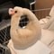 Plush Faux Fur Dumpling Hobo Bag Soft faux fur handbag for Everyday Chic Style