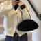 Luxury Faux Fur Shoulder Bag Soft Plush Hobo Winter Designer Tote 3