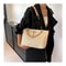 Soft Leather Large Capacity Tote Bag For Women Stylish Shoulder Handbag With Accessories 1