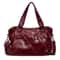 Elegant PU Leather One Shoulder Bag Large Capacity Tote Crossbody Handbag 3