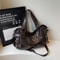 Elegant PU Leather One Shoulder Bag Large Capacity Tote Crossbody Handbag 8