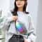 Holographic Waist Bag Reflective Fanny Pack Festival Travel Belt Bag For Women Girls 2