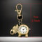 Retro Elephant Keychain Watch Cute Portable Quartz Pocket Watch For Students And Gifts 4